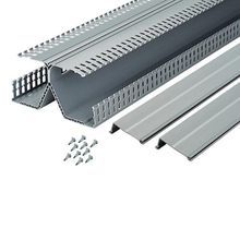 Panduit® DRD44LG6 Slotted Panduct® PanelMax™ Wiring Duct, 0.31 in, 8-1/4 in W x 4.12 in D, PVC