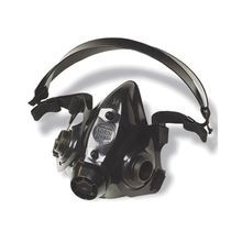 North® by Honeywell 770030L Half Mask Respirator, L, Yolk/Cradle Suspension, Thread Connection