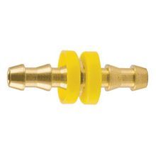 Foster® PHS85 Splicer, 1/2 in, Push-On Hose Stem, Brass