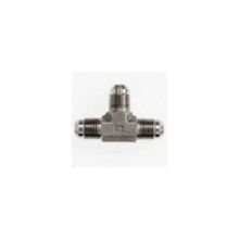 Brennan 2603-04-04-04-FG Hydraulic Tee, 1/4 in x 7/16-20 Nominal, 37 deg SAE Male JIC Flare End Style, Forged Steel