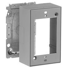 PREMISE WIRING HBL2048GY 1-Gang Standard Device Box With 1/2 in NPT Knockout