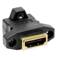 PREMISE WIRING iSTATION™ HDMIC14 Type V1.4 Feed-Through Keystone Standard HDMI Connector, Plug-In/Female x Female Coupler Connector