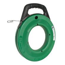 Greenlee® MagnumPRO™ FTS438-240 Fish Tape, 1/8 in W Tape, 240 ft Tape Length, Flat Tape Profile, Steel Tape Material