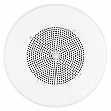 Bogen® ASWG1 Ceiling Speaker With Fixed Knob, White Enclosure