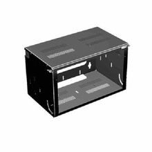 nVent HOFFMAN VELCRO® E19BHPM6U12 DOFRW Bottom Hinged Panel, 10-1/2 in H x 19 in W x 12 in D, Steel, Black