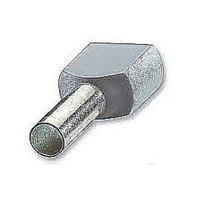 Sta-Kon® F8002 Insulated Ferrule, 18 AWG, 0.669 in L, Copper/Polypropylene, Gray