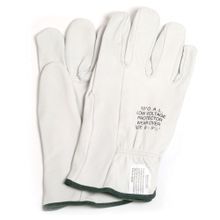 ArcGuard® DWH10L10 Gloves Protector, SZ 10, Leather, Gray, 10 in L, ASTM Class: ASTM F696