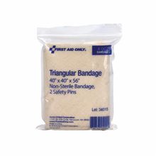 First Aid Only® 4-002B Triangular Bandage, Latex-Free Muslin