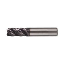 Cleveland® C80040 CEM-V-4R Center Cutting Long Length Corner Radius End Mill, 1/2 in Diameter Cutter, 5/8 in Length of Cut, 4 Flutes, 1/2 in Shank Diameter, 2-1/2 in OAL, TiAlN Coated