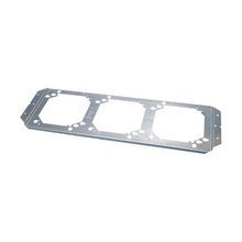 Caddy® RBS16 Rigid Box Support, 4 x 4-11/16 in Box, Panel Mount, Steel, Pre-Galvanized