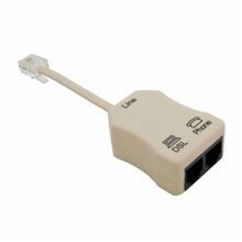 Suttle® 900LCCS-50 Single-Line Splitter Plug, ADSL/ADSL2+ Connector, Thermoplastic