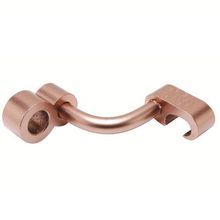 BURNDY® YGLR29C34 Unplated Compression Connector, 2 AWG to 250 kcmil Conductor, 3/4 in Rod, Copper