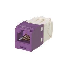 Panduit® CJ688TGVL TX6™ PLUS 8-Position 8-Wire RJ45 Universal TG Style UTP Jack Module, Cat 6/Mini-Com® Module, 1 Ports