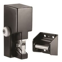 Securitron® GL1-FSM Fail Safe Monitored Gate Lock, 2000 lb Holding Force, 12/24 VDC Power Source, Black