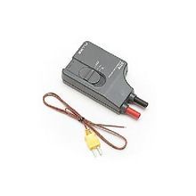 Fluke® 80TK Thermocouple Module, For Use With: Type-K Thermocouple, Specifications: -50 to 1000 deg C Measurement Range, 9 VDC Battery, 1600+ hr Battery Life