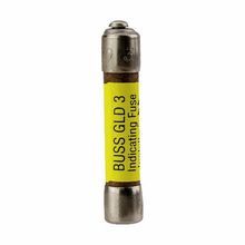 Bussmann GLD-3 Low Voltage Non-Time Delay Fast Acting Fuse With Nickel Plated Brass End Caps, 3 A, 125 VAC, 10 kA Interrupt, Class: Supplemental, Cylindrical Body