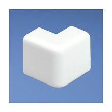 Panduit® Pan-Way® OCFC10WH-X Bend Radius Control Power Rated Outside Corner Fitting, For Use With: Pan-Way® LDPH10 Series Surface Raceway, ABS