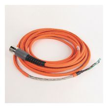 Rockwell Automation SpeedTEC Cable, Motor Power Only, SpeedTec DIN Connector, Drive-end, Flying-lead, 16 AWG, Standard (Non-Flex), 9 Meters