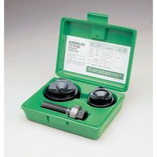 Greenlee® 7235BB Manual Slug-Buster® Punch and Die Set, 10 ga, 1/2 to 1-1/4 in, For Use With Manual Ratchet and Driver, Mild Steel