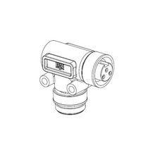 Woodhead® Mini-Change 130018 3-Pole 90 deg Male/Female Adapter, 600 VAC/VDC, 10 A