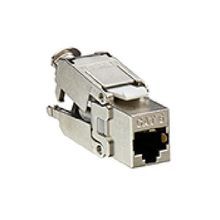 Leviton® 6S180-SH6 Cat 6 High Density Shielded Connector Jack, Surface Mounting, 1 Ports, Die Cast Zinc