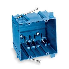 Carlon® SN-236 New Work Outlet Box, PVC, 36 cu-in Capacity, 2 Gangs