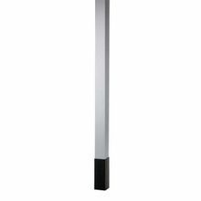 Hubbell® HBLPPO15A Three Service Pole Blank Service Pole, #12 AWG Stranded Copper, 4 Knockouts Outlets, 4.62 m L x 2.13 in W, Aluminum