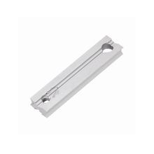 Kindorf B-948 Channel Joiner Steel 6 in L x 12 ga THK 4 Holes Kindorf B-948 Channel Joiner Steel 6 in L x 12 ga THK 4 Holes