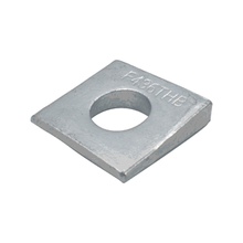 PATIKIL M18 Beveled Square Washers, 4 Pcs Thickness 3 To 9mm