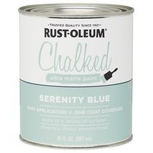 Serenity Blue 30 oz Chalked Paint