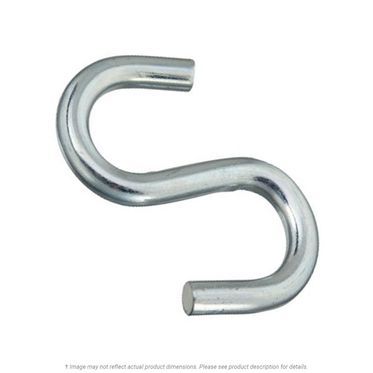 Heavy Style Stainless Steel S-Hook 0.177 x 1-3/4