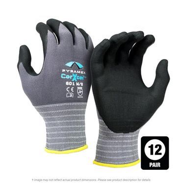 Pyramex CorXcel GL601 Micro-Foam Nitrile Gloves, 2XL - 12 pair per bag