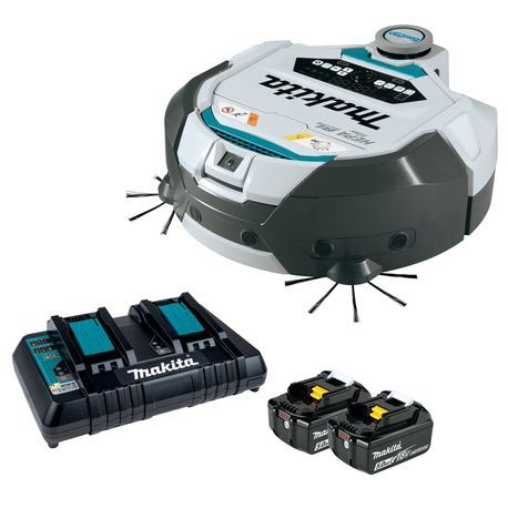 Makita® 18V X2 LXT® Brushless Cordless Smart Robotic HEPA Filter