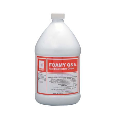 Spartan® Foamy Q&A® Acid Disinfectant Cleaner - Gallon Size