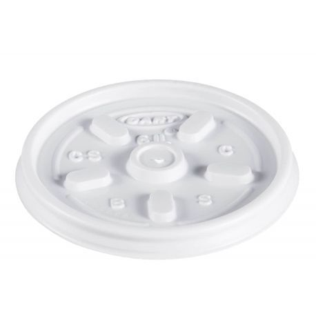 Dart® White 6oz Vented Plastic Lid (6JL) | S. Freedman & Sons, Inc.