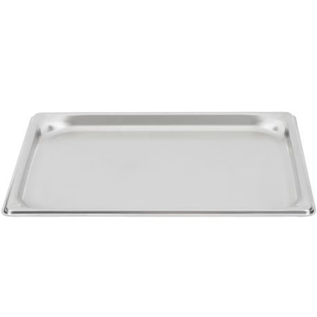 Half-size.75" deep super pan v stainless steel steam table pan, Vollrath 30202