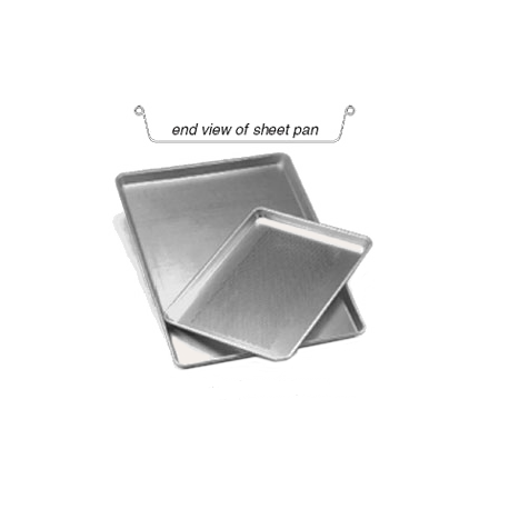 Eagle SP1813-18-1X Panco Sheet Pan, solid, 17-3/4" x 12-7/8", half size, 18 gauge aluminum alloy (priced per each, packed 12 each per box)