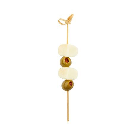 SKEWER BAMBOO 6" BOW TIE CMPST NATURAL 1000/cs