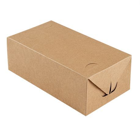 TAKEOUT LUNCH BOX w/ FAST TOP 71oz PAPER KRAFT 400/cs