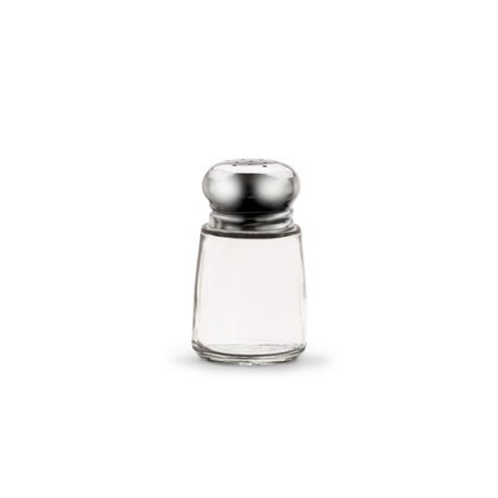 DRIPCUT S&P SHAKER 2oz GLASS JAR CHROME TOP MOQ=12ea/cs
