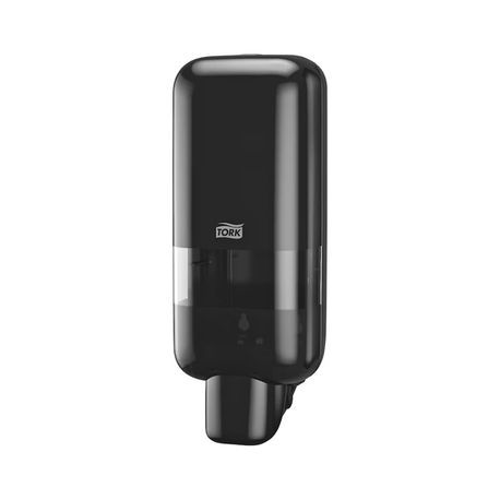 TORK SOAP/ SANITIZER DISPENSER 11-2/5"h PLASTIC BLACK 6ea/cs