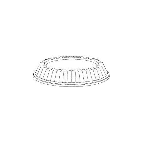 DOME LID F/ 12oz 6"dia PLATE BOWL PLASTIC CLEAR 1000ea/cs