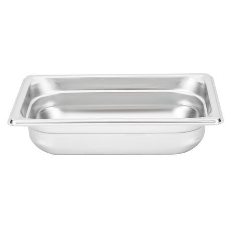 Fourth-size 2.5" deep super pan 3 stainless steel steam table pan, Vollrath 90422