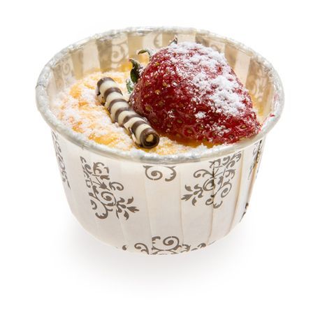 BAKING CUP 1oz 2"dia PLEATED PAPER FLORAL BLACK 200/cs