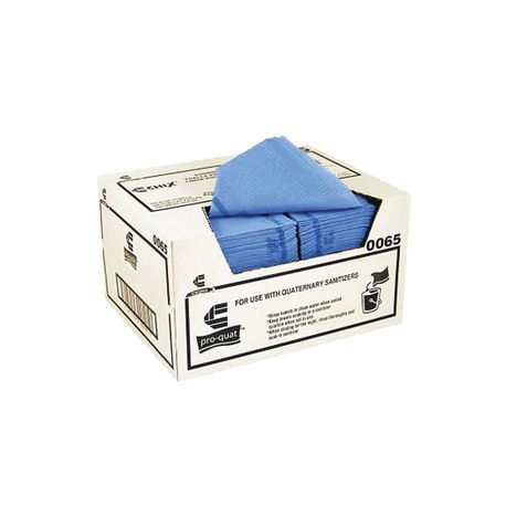 TOWEL CHIX PRO QUAT 12-1/2x21" RED 150/cs