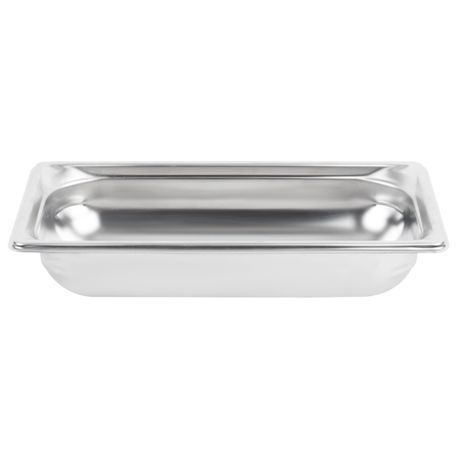 Third-size 2 -inch-deep Super Pan 3 stainless steel steam table pan, Vollrath 90322