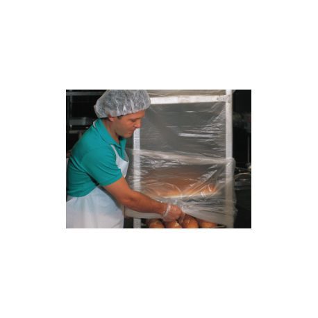 BUN RACK COVER 34x26x78" 1ml CLEAR 100ea/rl