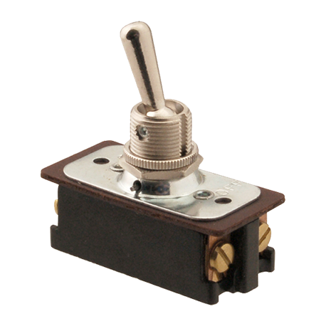 Allpoints 42-1008 Toggle Switch, on/off, DPST, (4) screw terminals