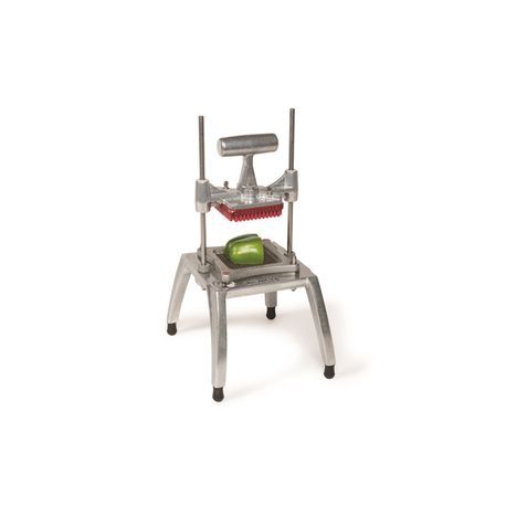 3 VEGETABLE CHOPPER 1/4" SLICE RUBBER FEET S/S