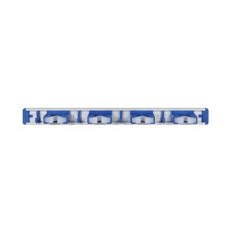 TOOL ORGANIZER 4-HOLDERS WALL MOUNT 20-1/2"w PLASTIC 10ea/cs